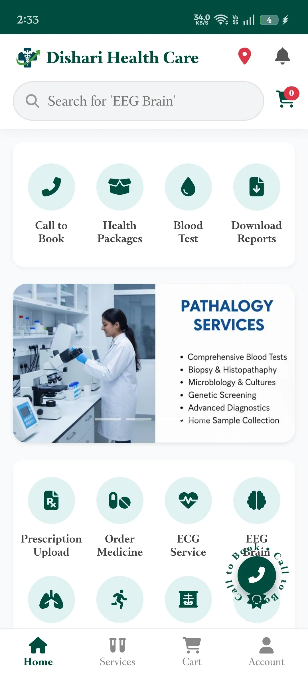 Healthcare & Fitness App