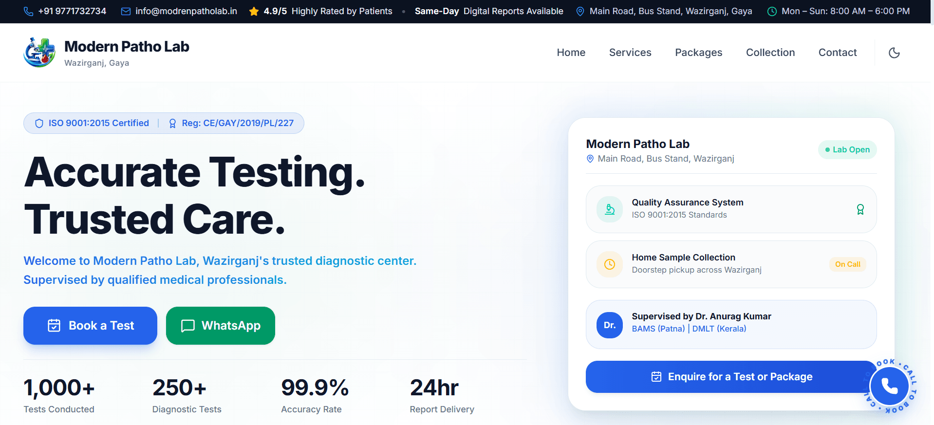 Modern Corporate Web Design